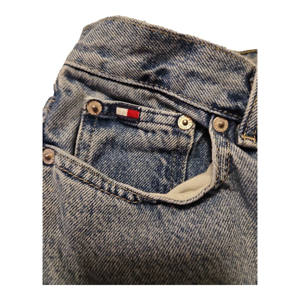 Vintage Tommy Hilfiger Jeans Women's 10 Stone Wash Y2K Classic Preppy - Picture 8 of 10